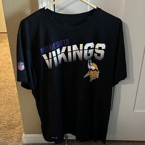 Nike Minnesota Vikings Black T-Shirt